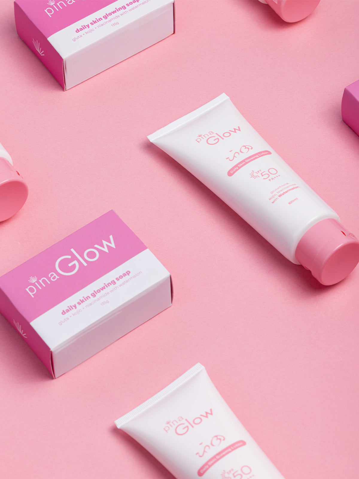 The Glow Up Pair: Glow Soap (135g) and Glow Lotion